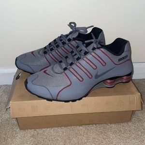 Nike Shox Gray Athletic Running Shoes